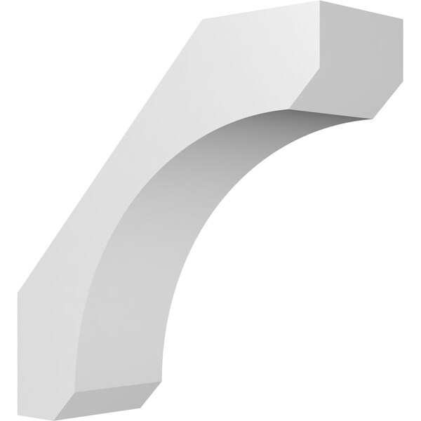 Ekena Millwork 4-in. W x 12-in. D x 12-in. H Legacy Architectural Grade PVC Knee Brace BRCP04X12X12LEC - main